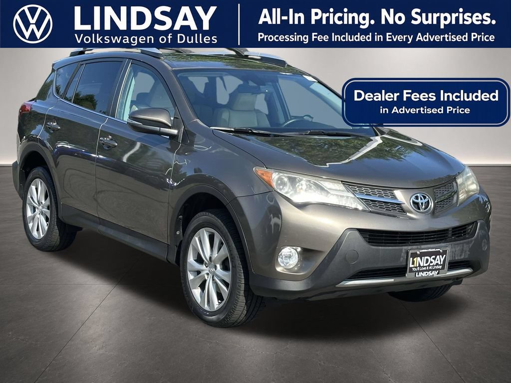 Used 2015 Toyota RAV4 Limited w/ Technology Package AWD/4WD image 1
