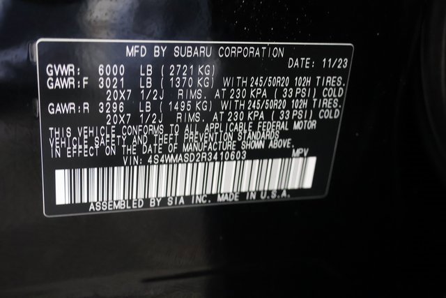 Used 2024 Subaru Ascent Limited image 30