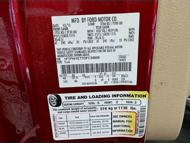 Used 2013 Ford F150 Lariat w/ Luxury Equipment Group image 30