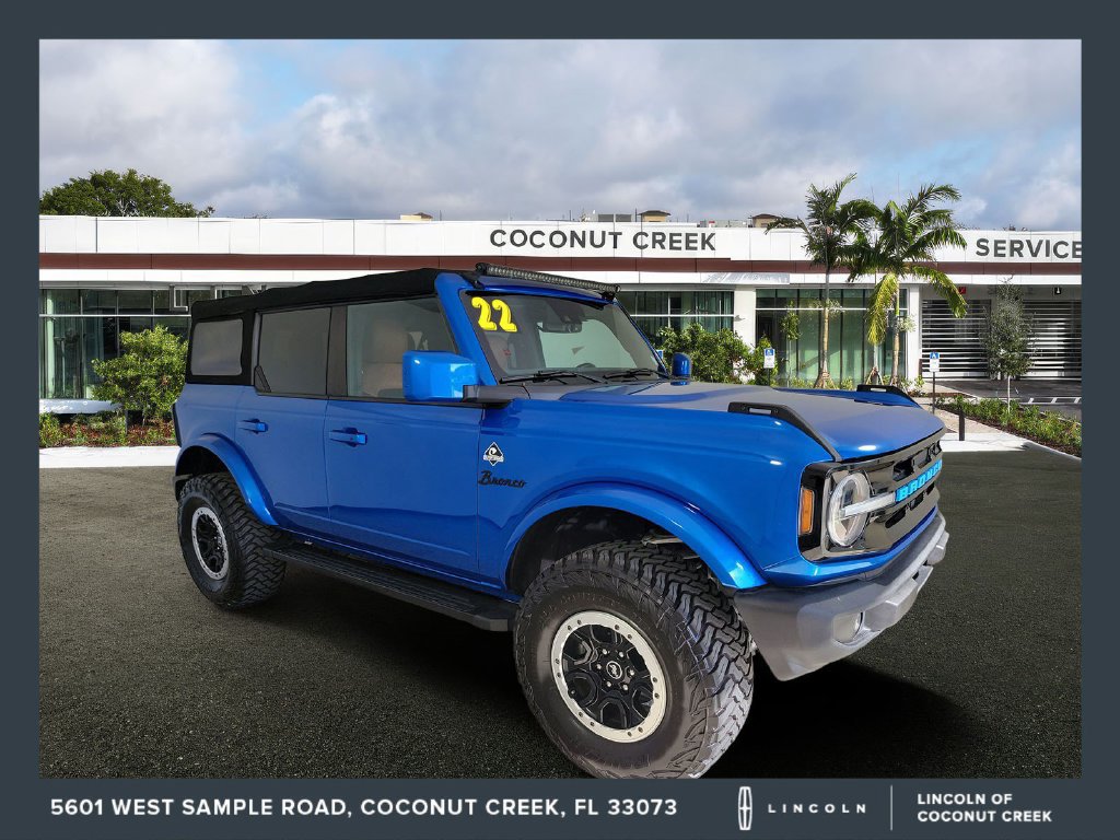Used 2022 Ford Bronco Outer Banks AWD/4WD 360° Tour
