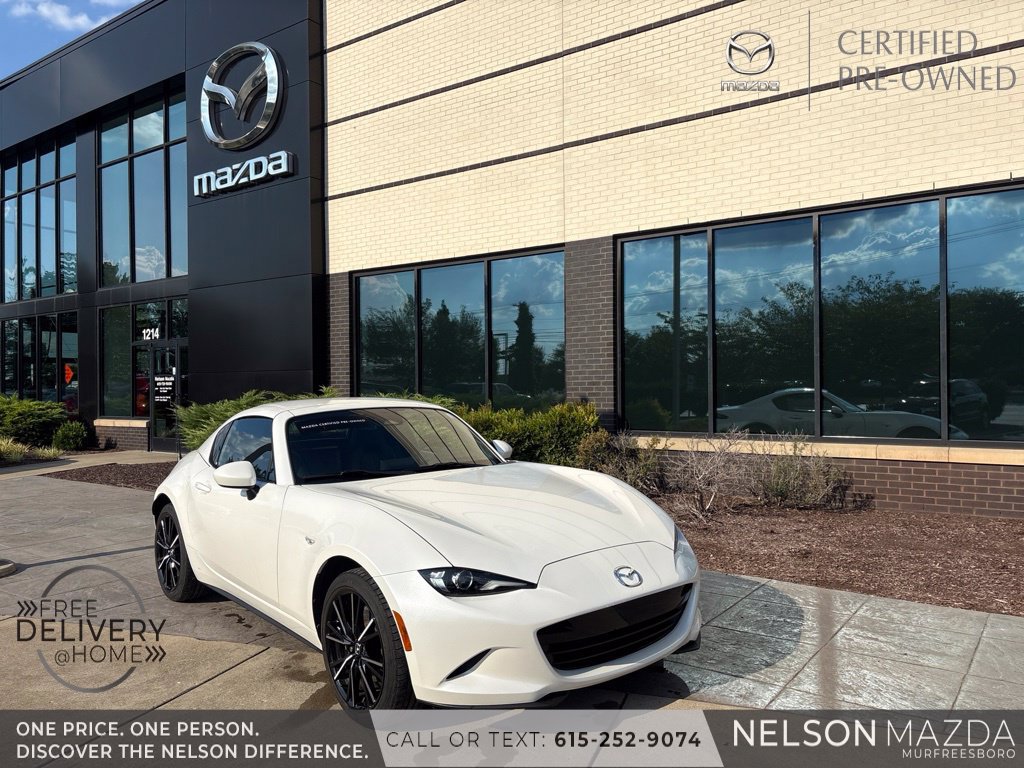 Certified 2024 MAZDA MX-5 Miata RF Grand Touring