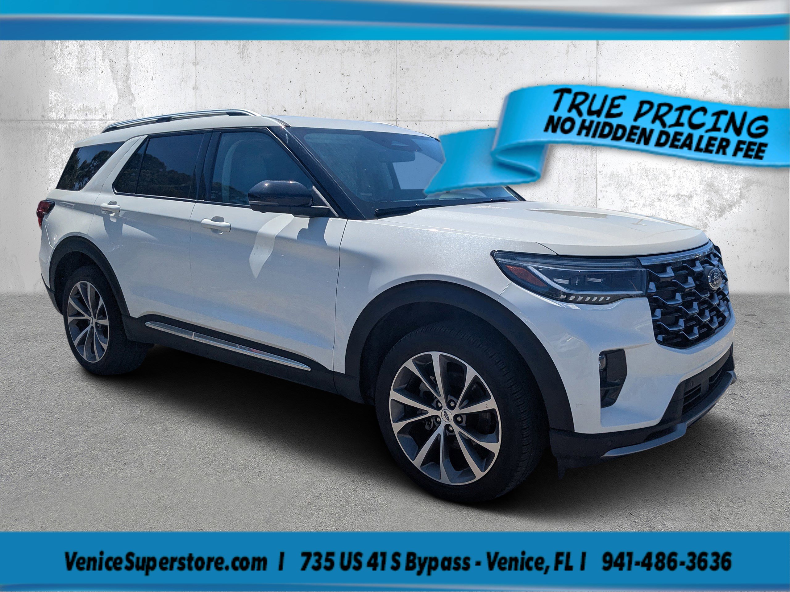 Used 2025 Ford Explorer Platinum w/ Ultimate Package