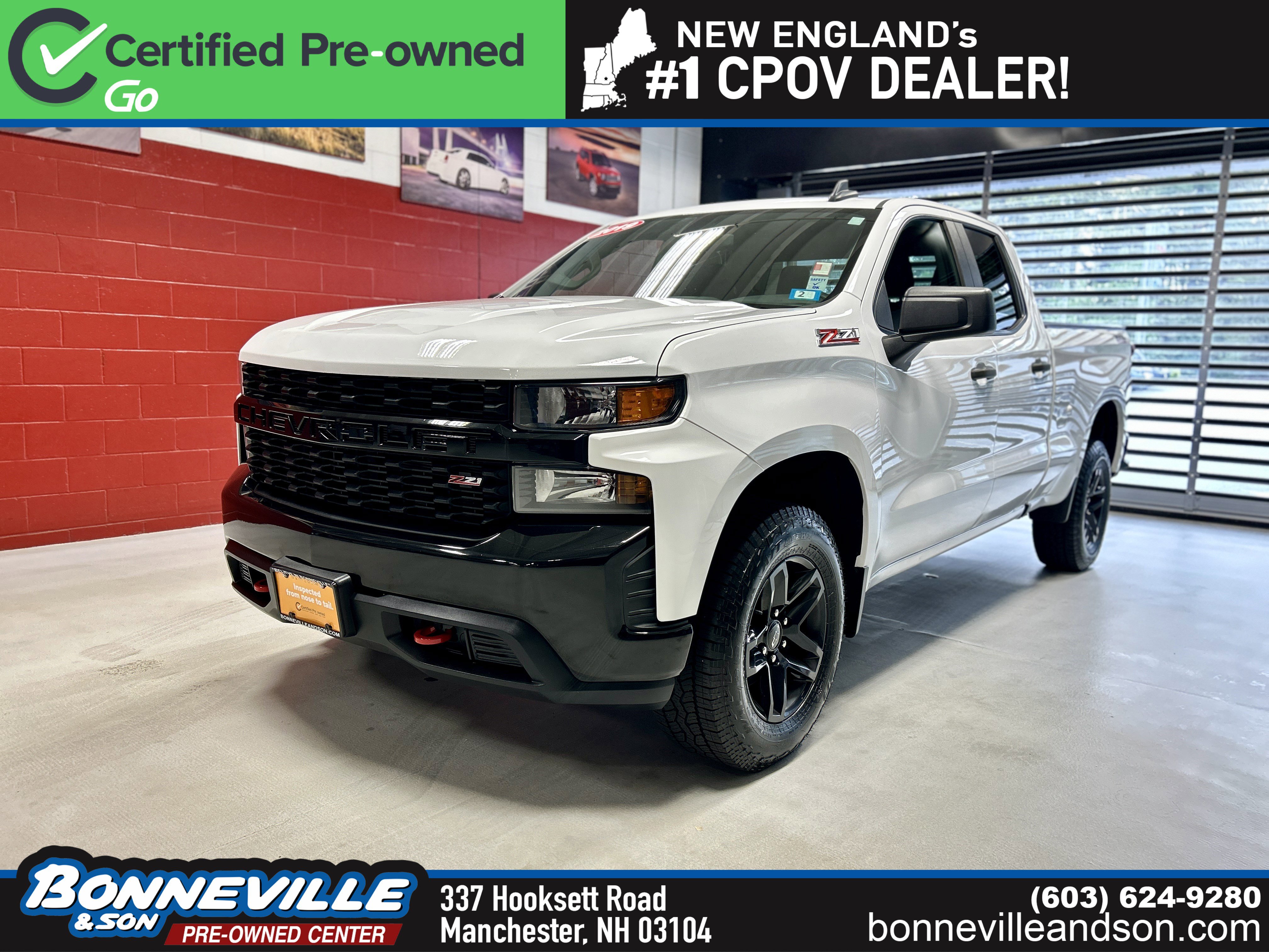 Used 2019 Chevrolet Silverado 1500 Custom Trail Boss w/ Custom Convenience Package AWD/4WD image 1