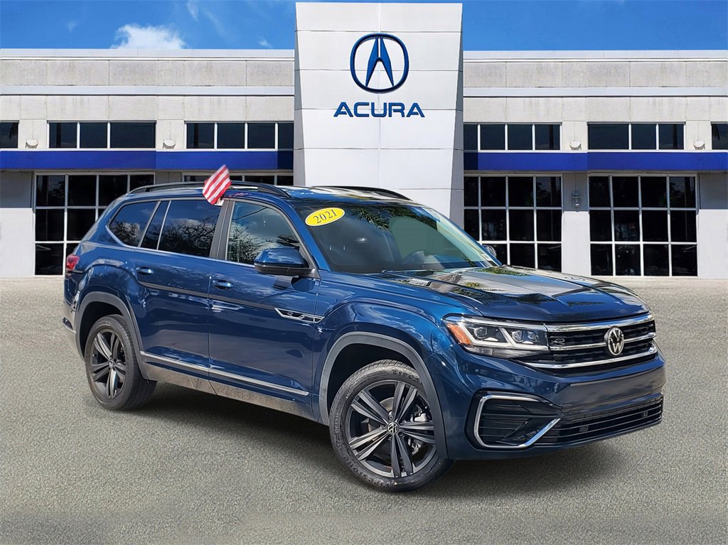 Used 2021 Volkswagen Atlas SE image 1