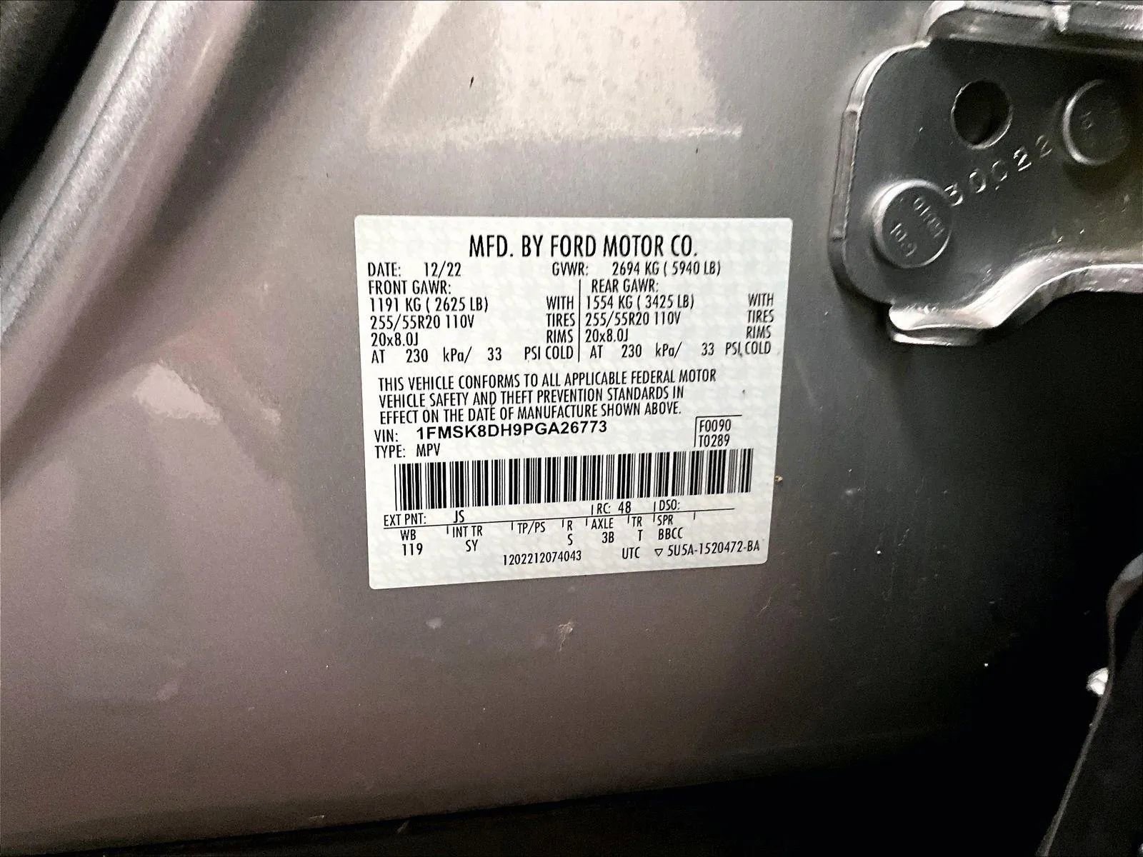 Certified 2023 Ford Explorer XLT w/ Equipment Group 202A image 33