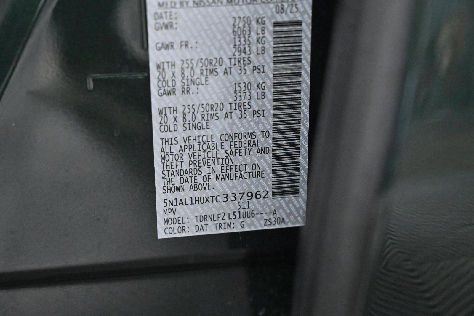 Certified 2026 INFINITI QX60 Autograph w/ Dark Cargo Package image 42