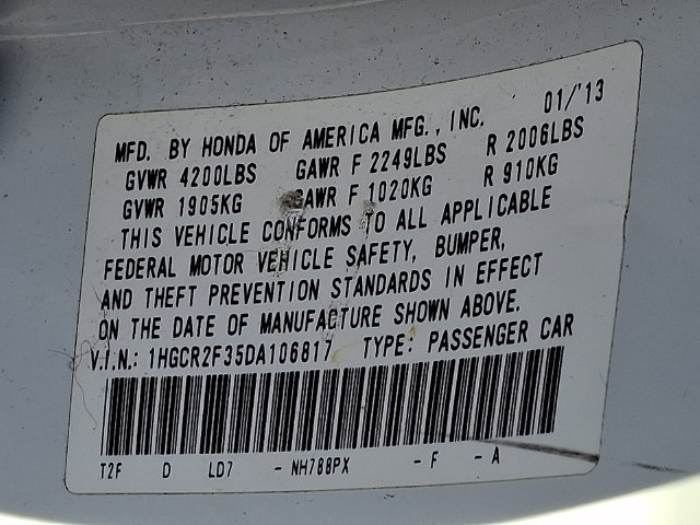 Used 2013 Honda Accord LX image 26