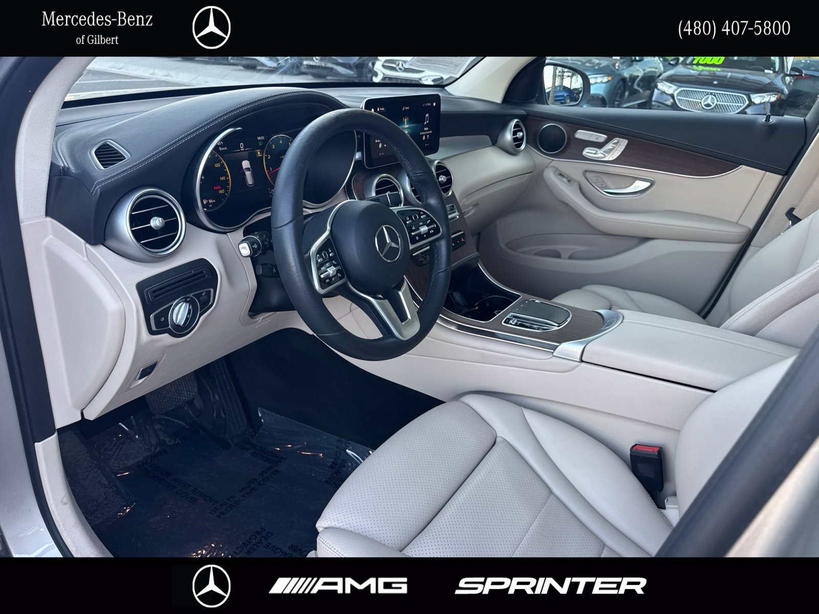 Used 2022 Mercedes-Benz GLC 300 w/ Premium Package Lite image 9