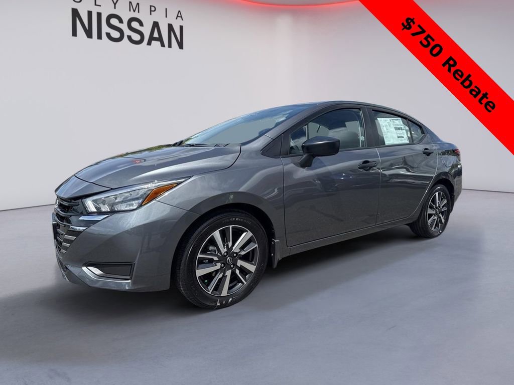New 2025 Nissan Versa S w/ S Plus Package