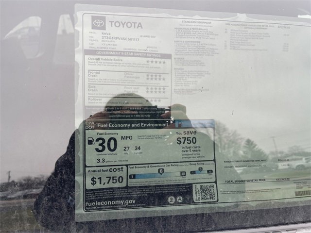 New 2025 Toyota RAV4 LE image 16