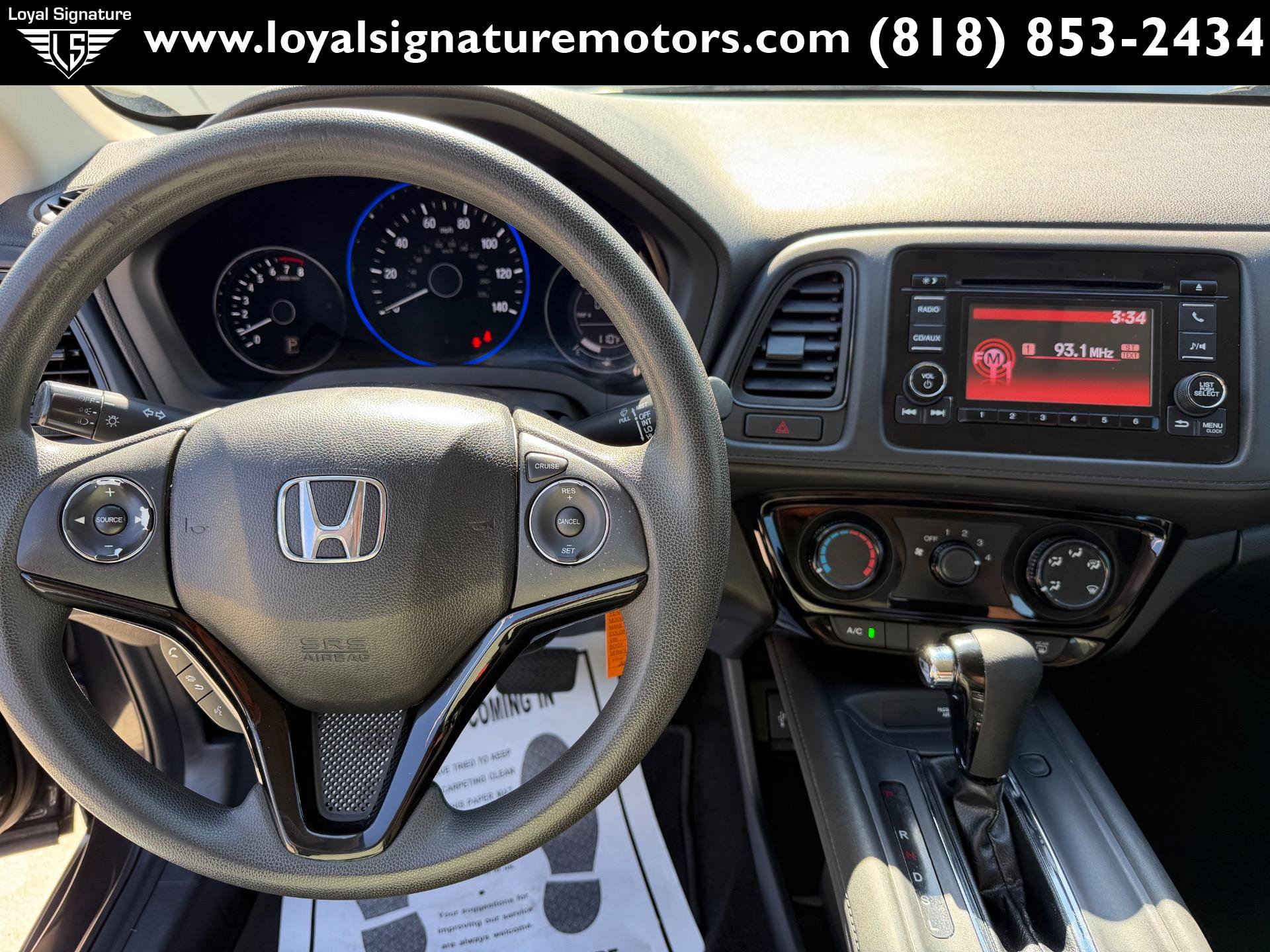 Used 2017 Honda HR-V LX image 17