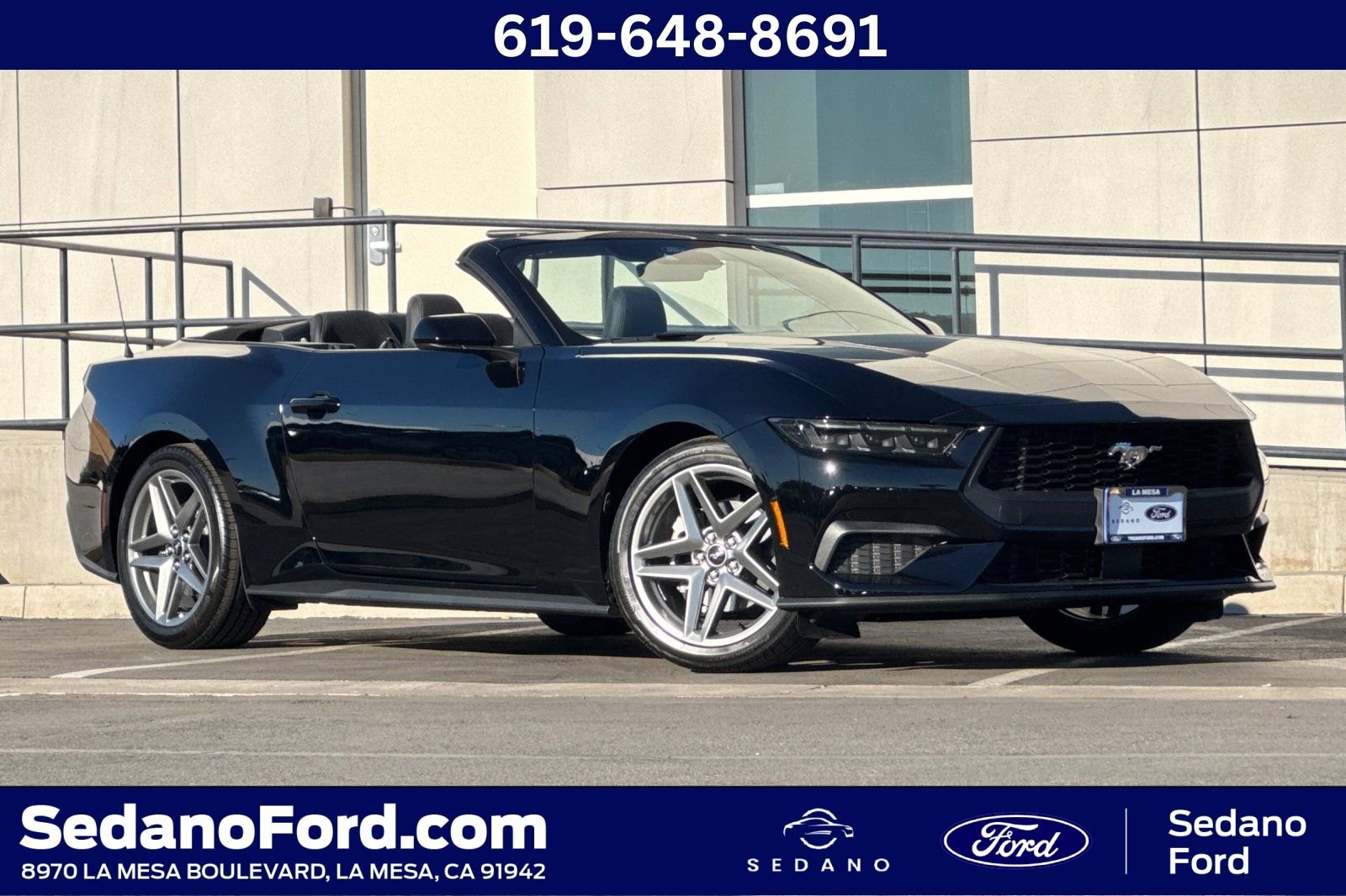 New 2026 Ford Mustang Convertible image 1