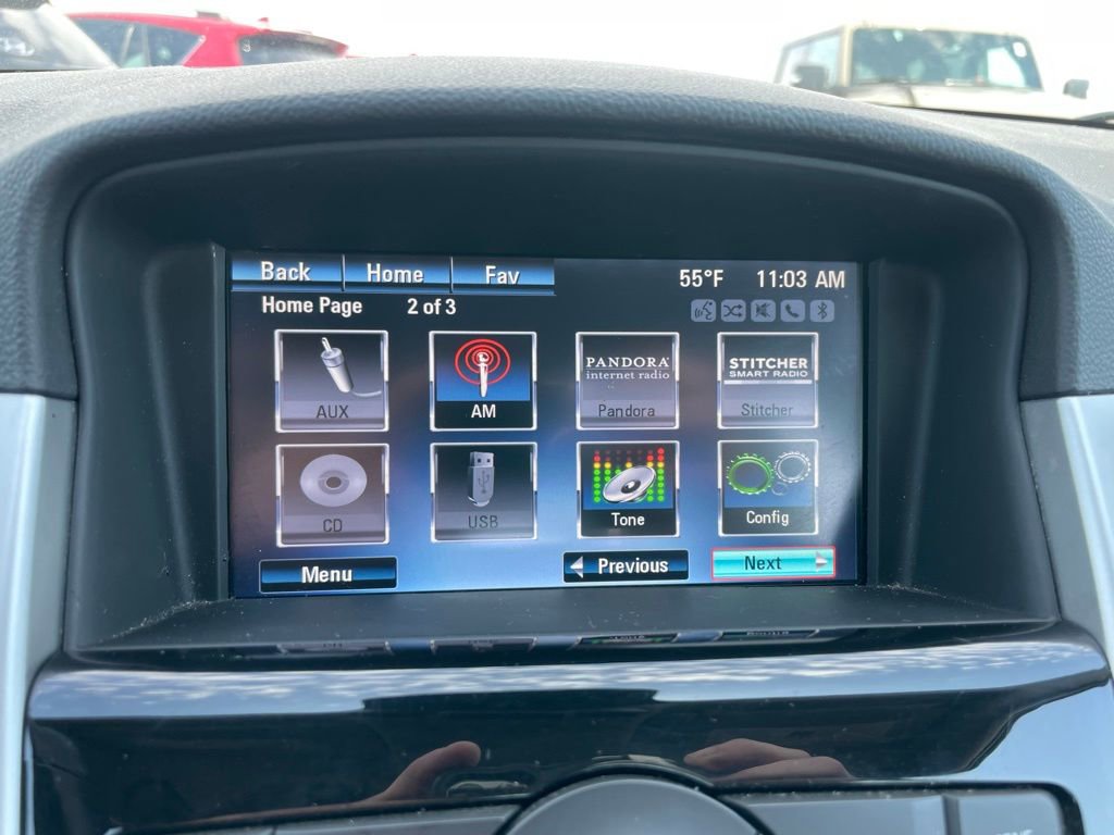 Used 2015 Chevrolet Cruze LT w/ Sun, Sound and Sport Package image 15