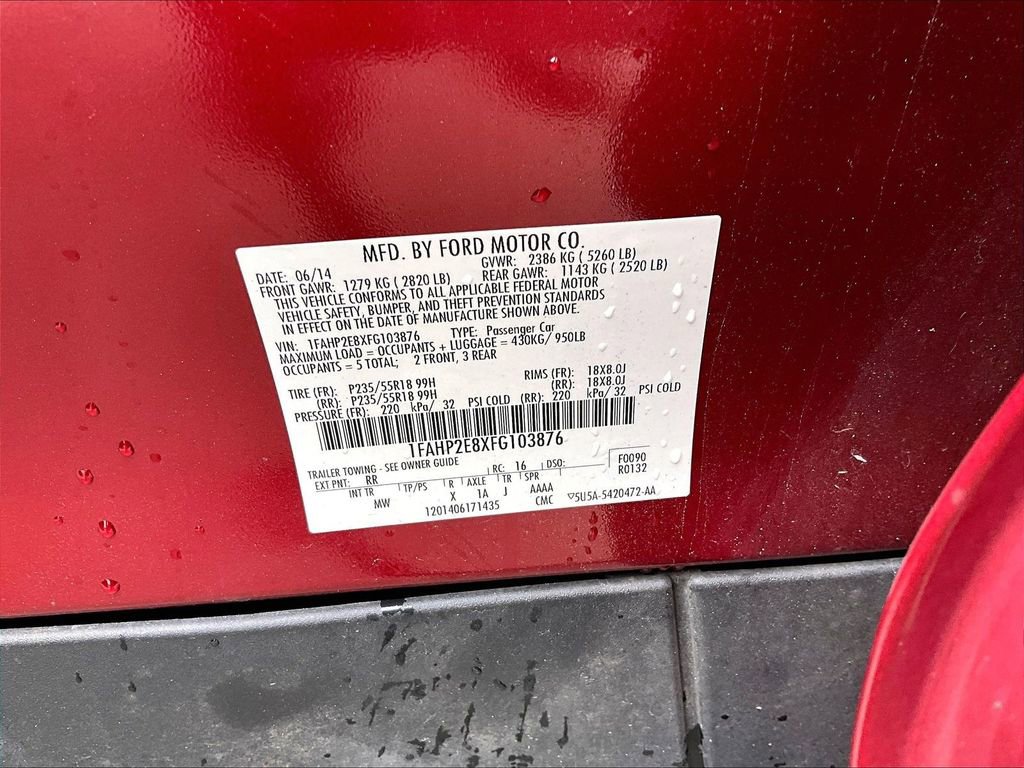 Used 2015 Ford Taurus SEL w/ Equipment Group 201A image 30