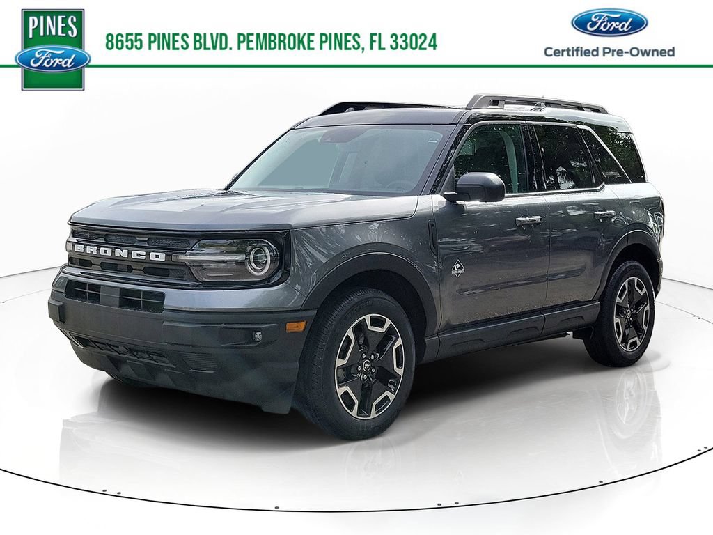 Certified 2024 Ford Bronco Sport Outer Banks w/ Tech Package