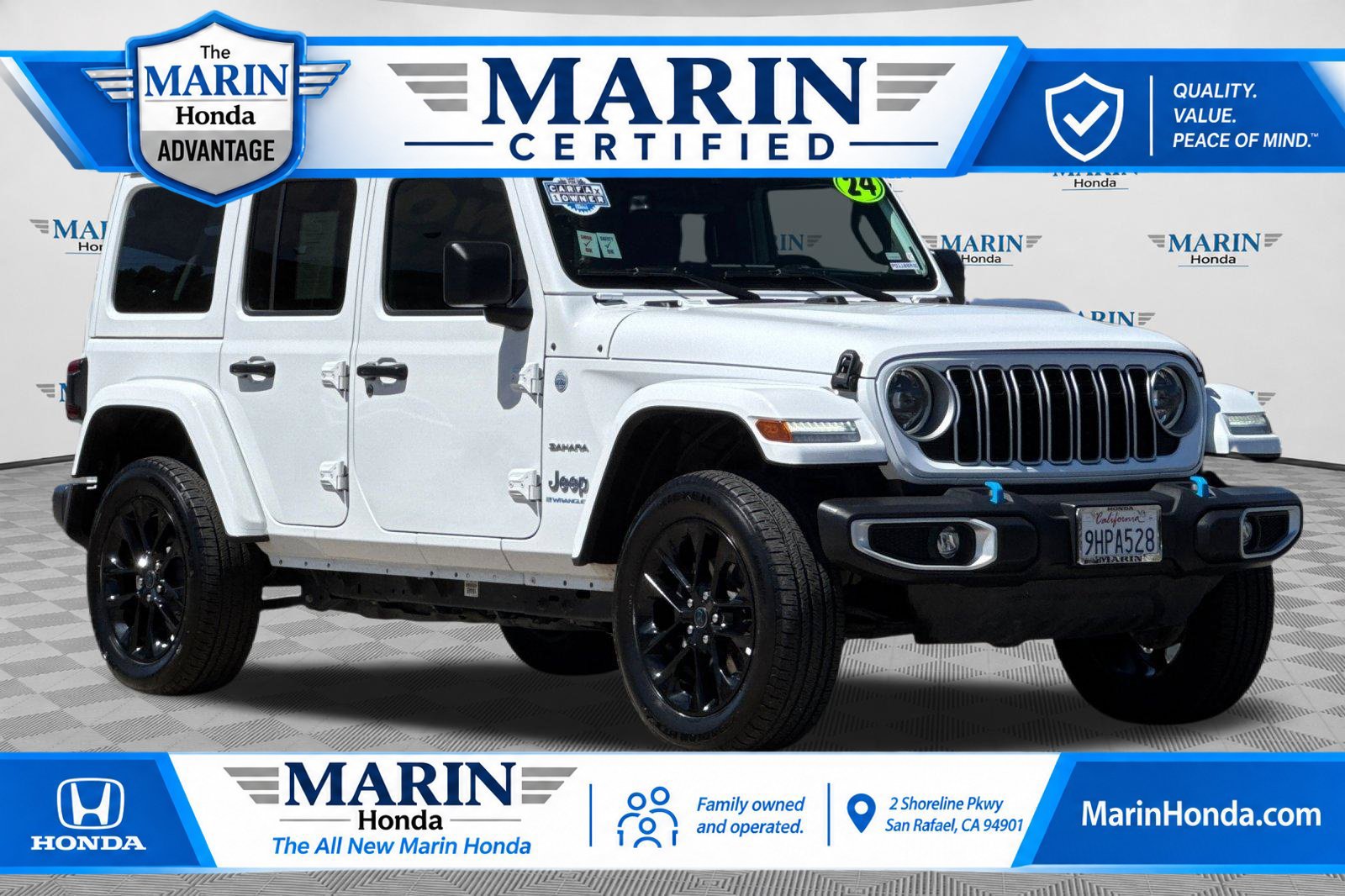 Used 2024 Jeep Wrangler Unlimited Sahara