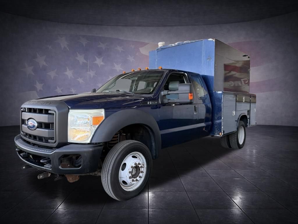 Used 2011 Ford F550 4x4 SuperCab Super Duty w/ PWR Equipment Group image 4