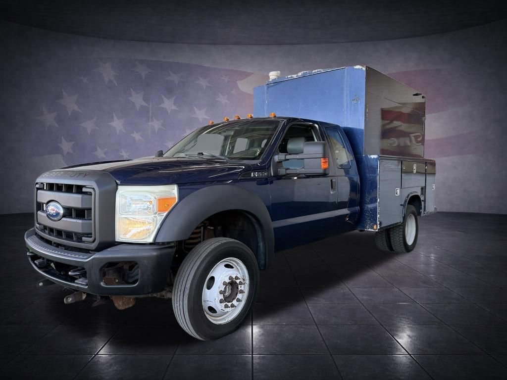 Used 2011 Ford F550 4x4 SuperCab Super Duty w/ PWR Equipment Group image 4
