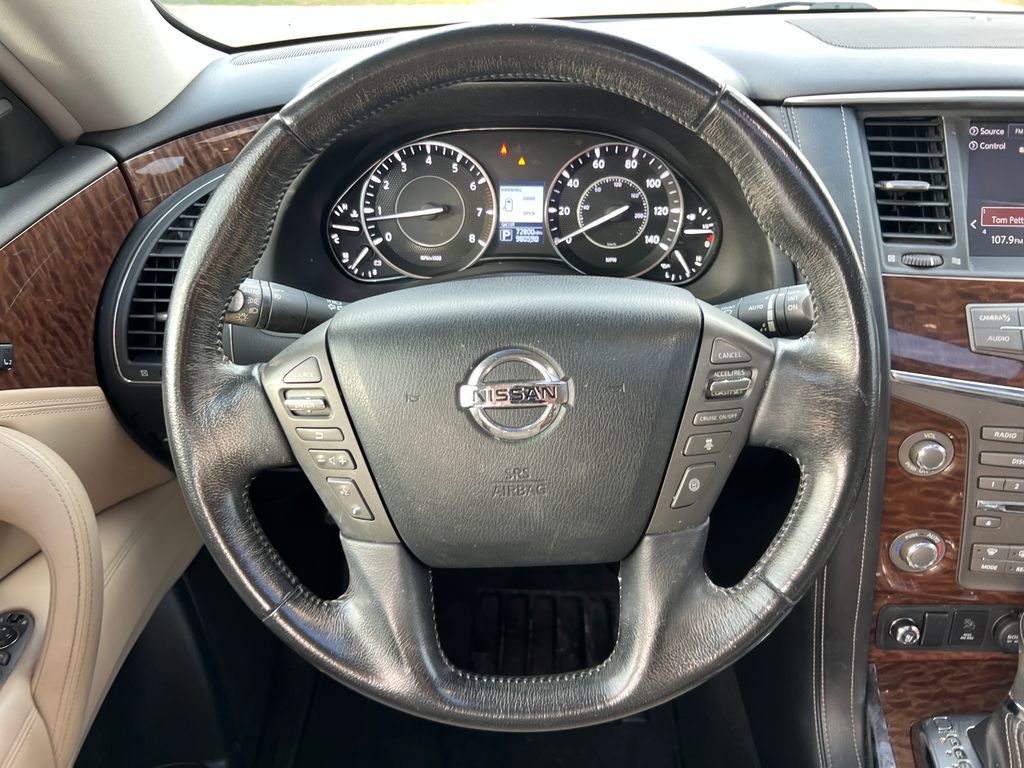 Certified 2019 Nissan Armada Platinum w/ Captain's Chairs Package image 18