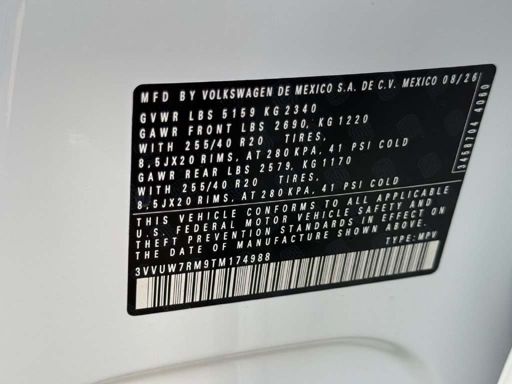 New 2026 Volkswagen Tiguan SEL R-Line AWD/4WD image 29