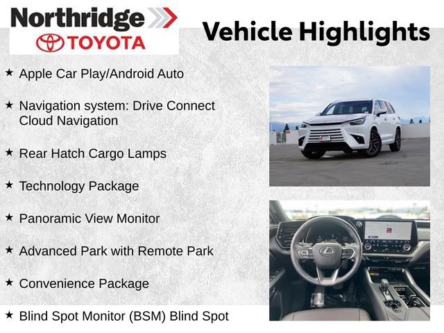 Used 2025 Lexus TX 350 FWD w/ Technology Package image 2