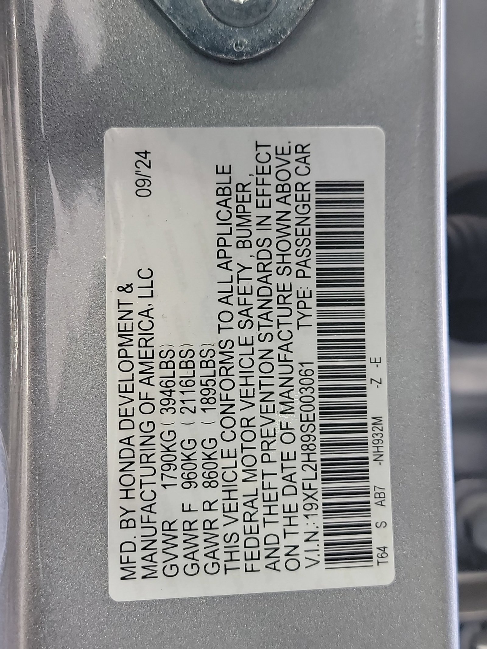 Certified 2025 Honda Civic Sport image 33