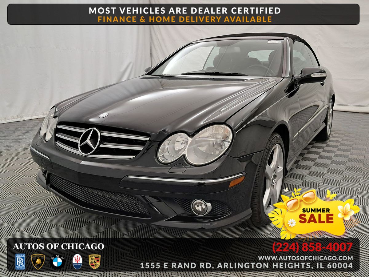 Used 2007 Mercedes-Benz CLK 550 Cabriolet image 1