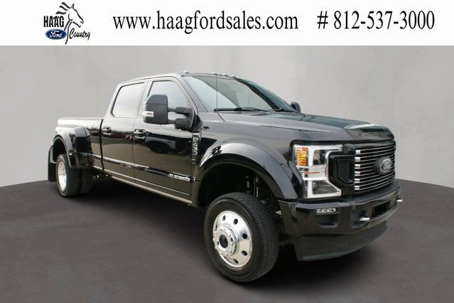 Used 2020 Ford F450 Platinum w/ Snow Plow Prep Package image 1