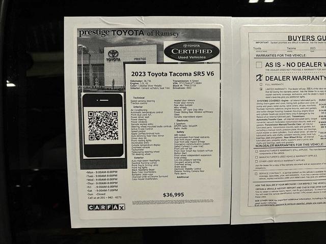 Certified 2023 Toyota Tacoma SR5 AWD/4WD image 13