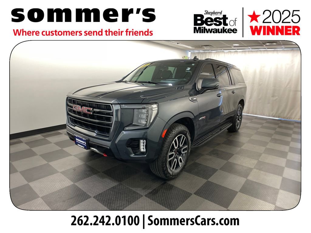Used 2021 GMC Yukon XL AT4 w/ Technology Package AWD/4WD image 2