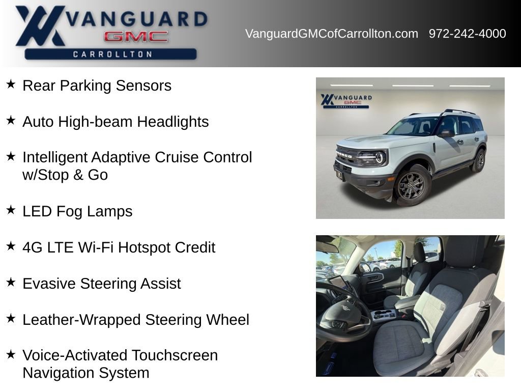 Used 2022 Ford Bronco Sport Big Bend w/ Convenience Package AWD/4WD image 12