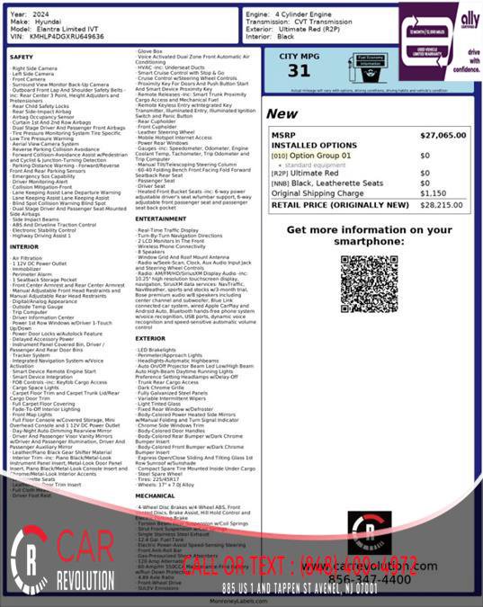 Used 2024 Hyundai Elantra Limited FWD image 9