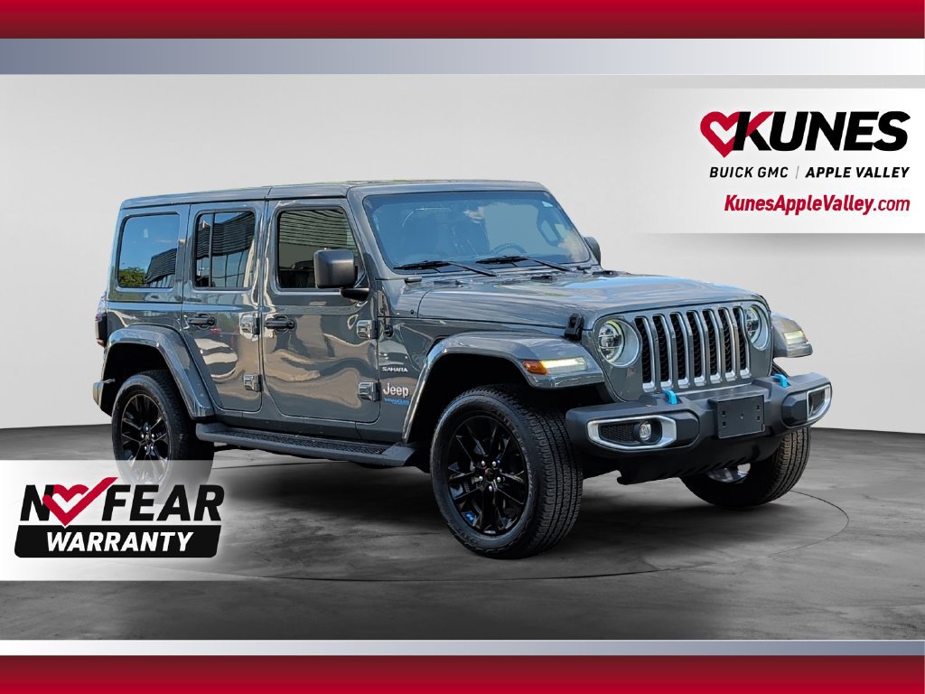 Used 2022 Jeep Wrangler Unlimited Sahara w/ Cold Weather Group AWD/4WD image 1