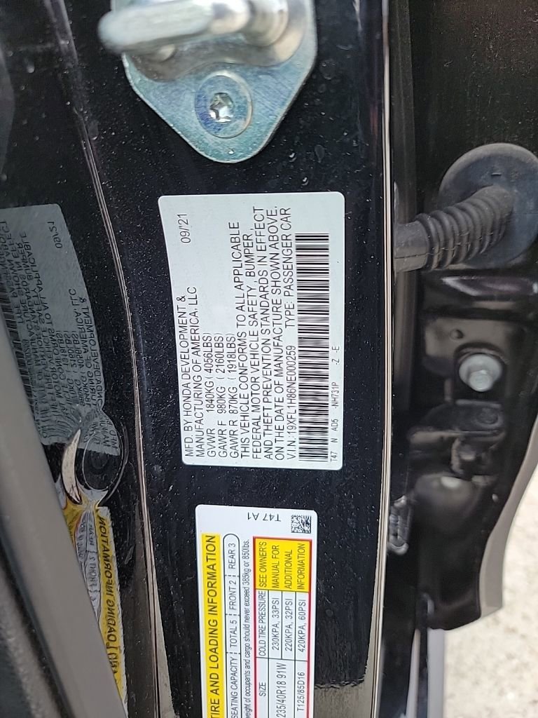 Used 2022 Honda Civic Sport Touring image 24