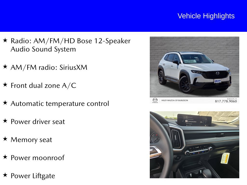 New 2026 MAZDA CX-50 AWD 2.5 Hybrid w/ Weather Package image 9