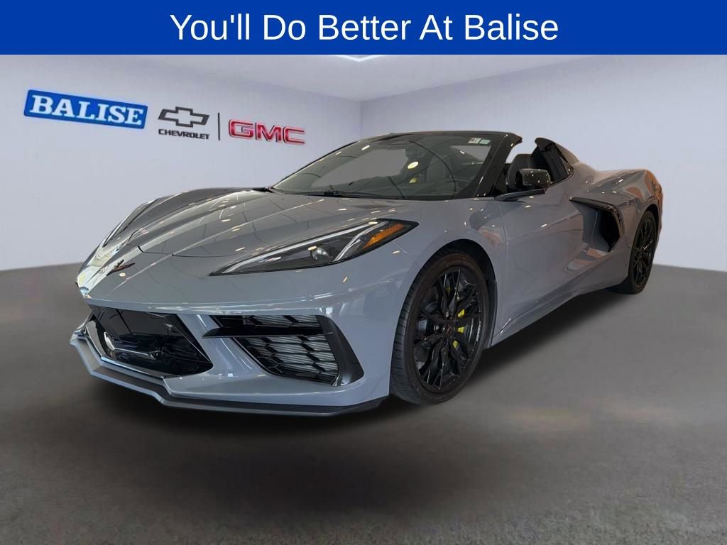Used 2024 Chevrolet Corvette Stingray Preferred Conv w/ Stealth Interior Trim Package RWD image 3