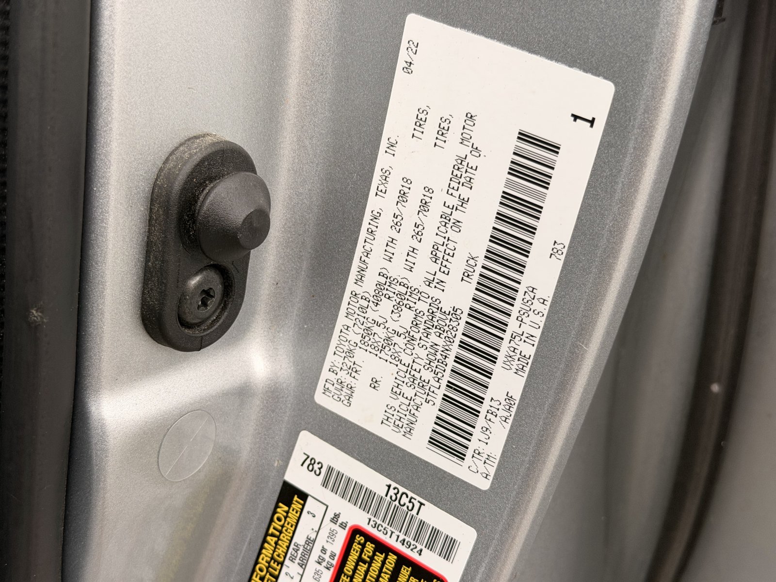 Used 2022 Toyota Tundra SR5 AWD/4WD image 33