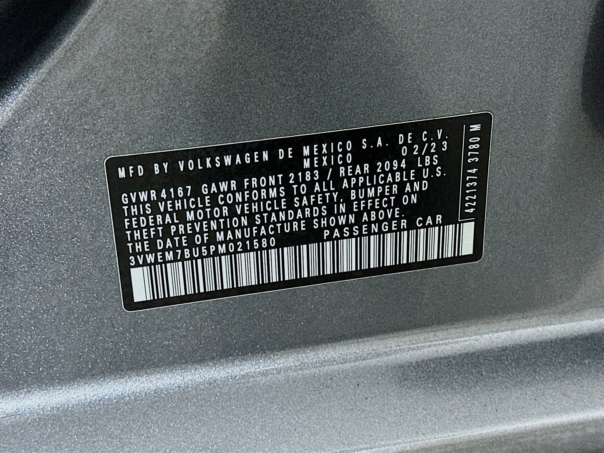 Used 2023 Volkswagen Jetta SE FWD image 12