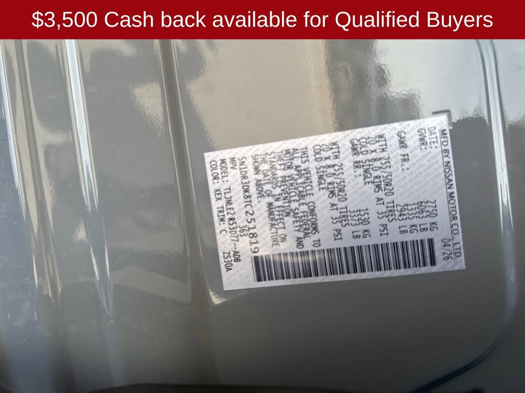 New 2026 Nissan Pathfinder Platinum AWD/4WD image 31