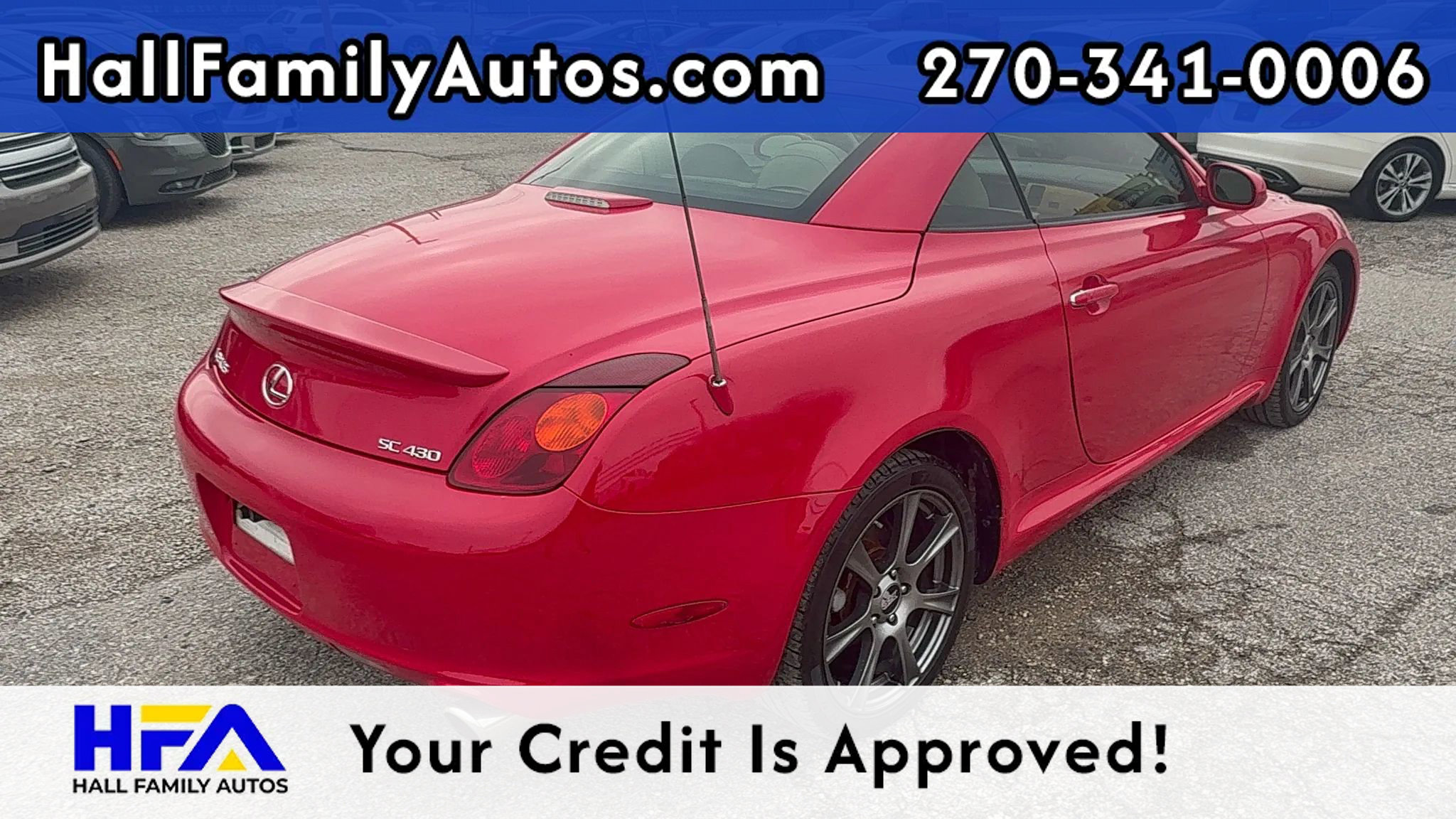 Used 2002 Lexus SC 430 Convertible image 3