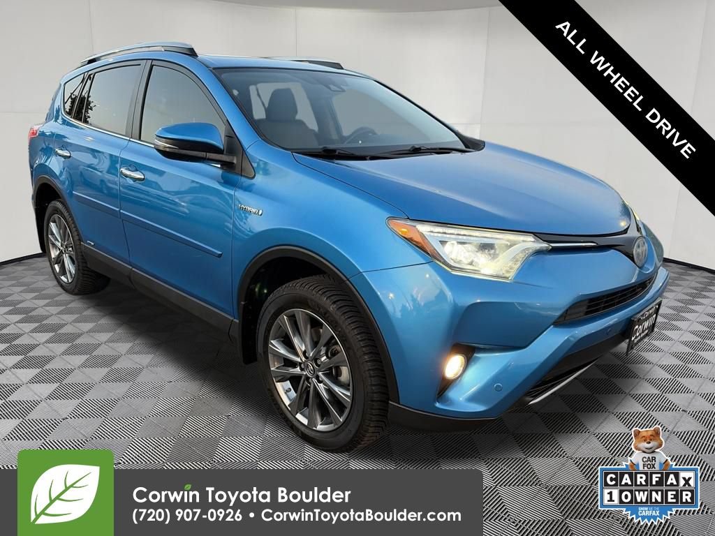 Used 2017 Toyota RAV4 Limited w/ Advanced Technology Package AWD/4WD image 1