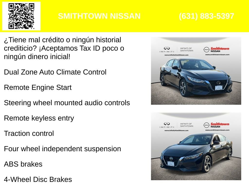 Used 2022 Nissan Sentra SV w/ All-Weather Package FWD image 4