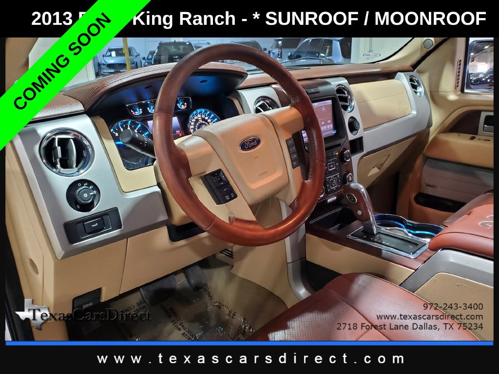 Used 2013 Ford F150 King Ranch w/ King Ranch Luxury Pkg AWD/4WD image 7