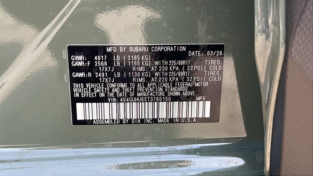 New 2026 Subaru Crosstrek 2.5i Wilderness image 31