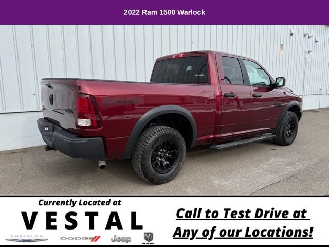 Used 2022 RAM 1500 Warlock w/ Warlock Decor Package AWD/4WD image 7