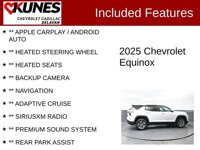 Used 2025 Chevrolet Equinox LT AWD/4WD image 3