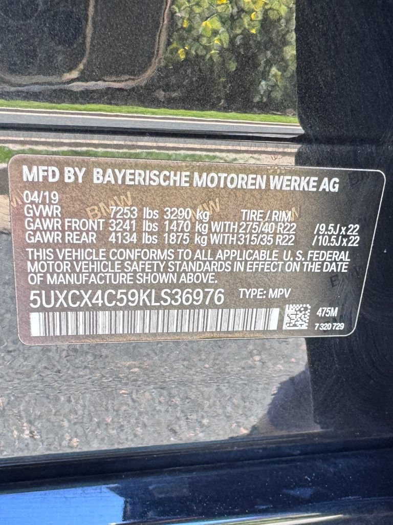 Used 2019 BMW X7 xDrive50i w/ Dynamic Handling Package AWD/4WD image 43