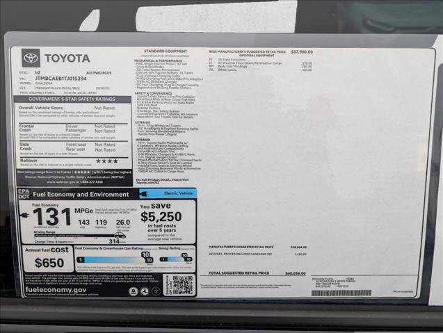 New 2026 Toyota bZ FWD image 17