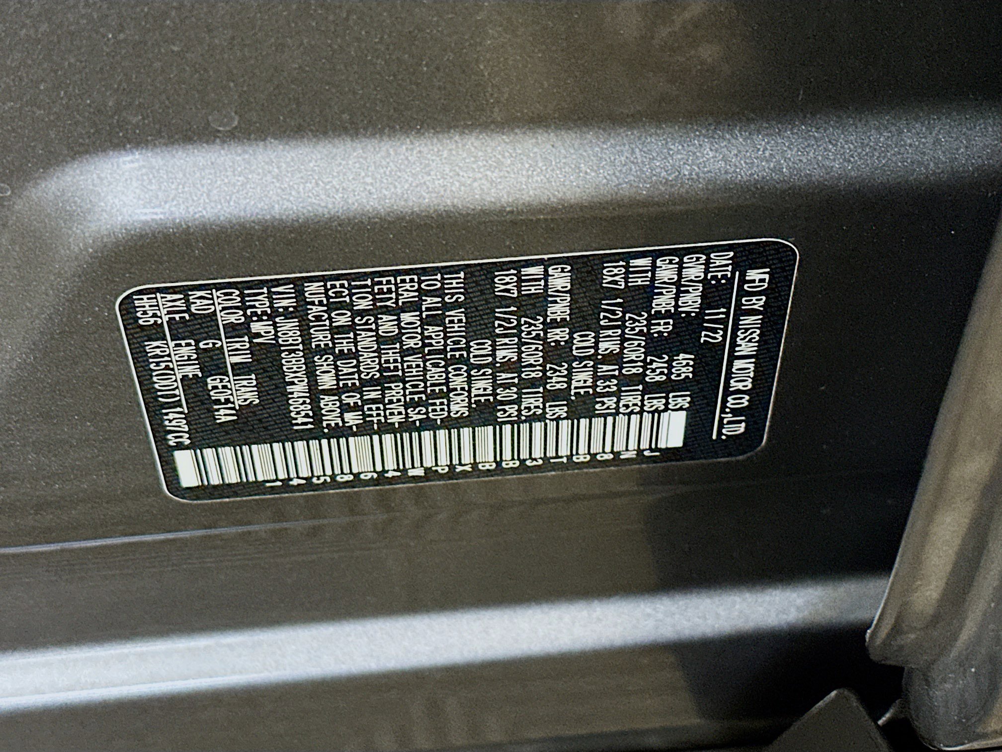 Used 2023 Nissan Rogue SV image 12