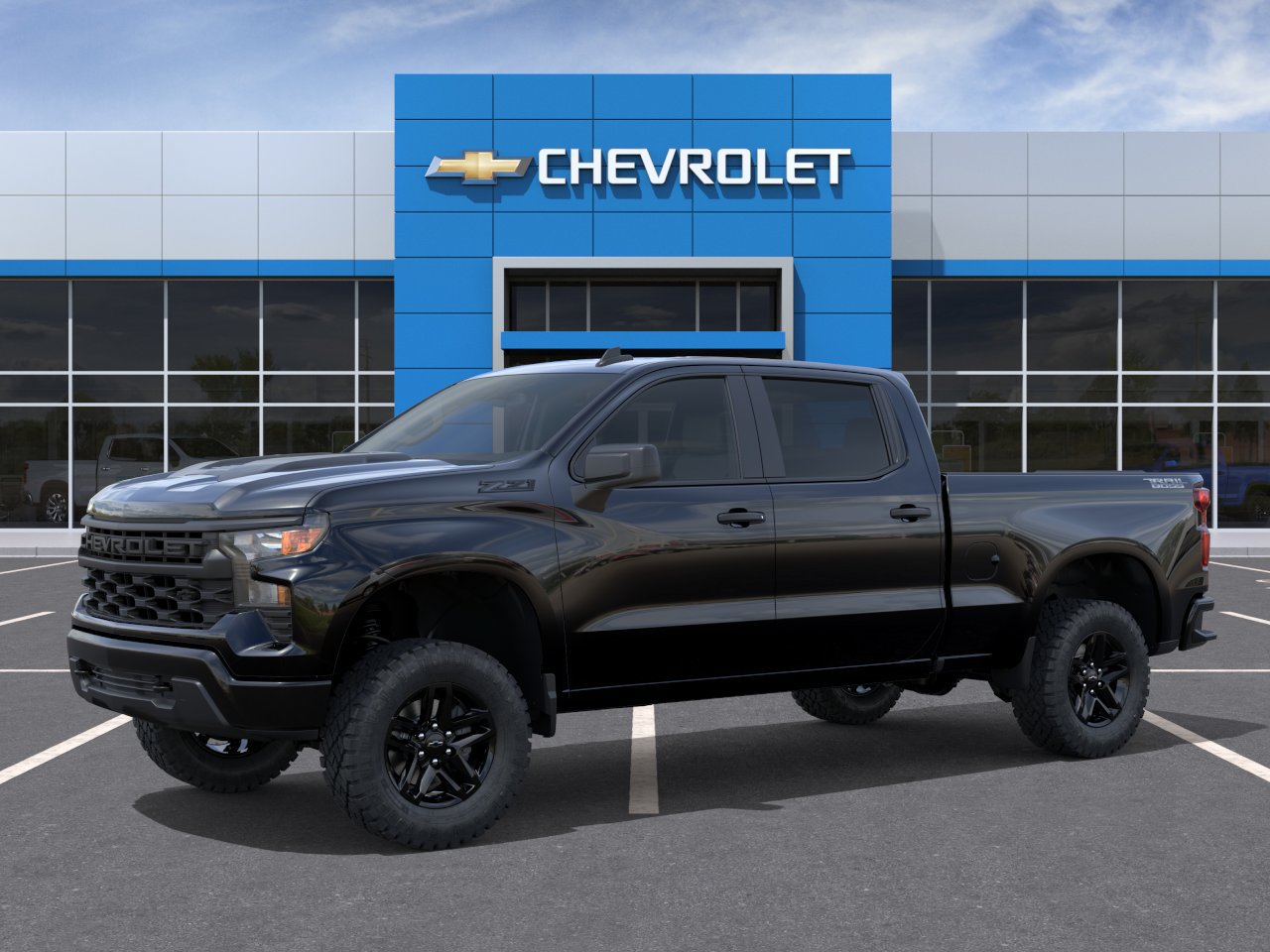 New 2026 Chevrolet Silverado 1500 Custom Trail Boss w/ Midnight Edition AWD/4WD image 29